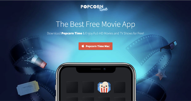 screenshot popcorn time